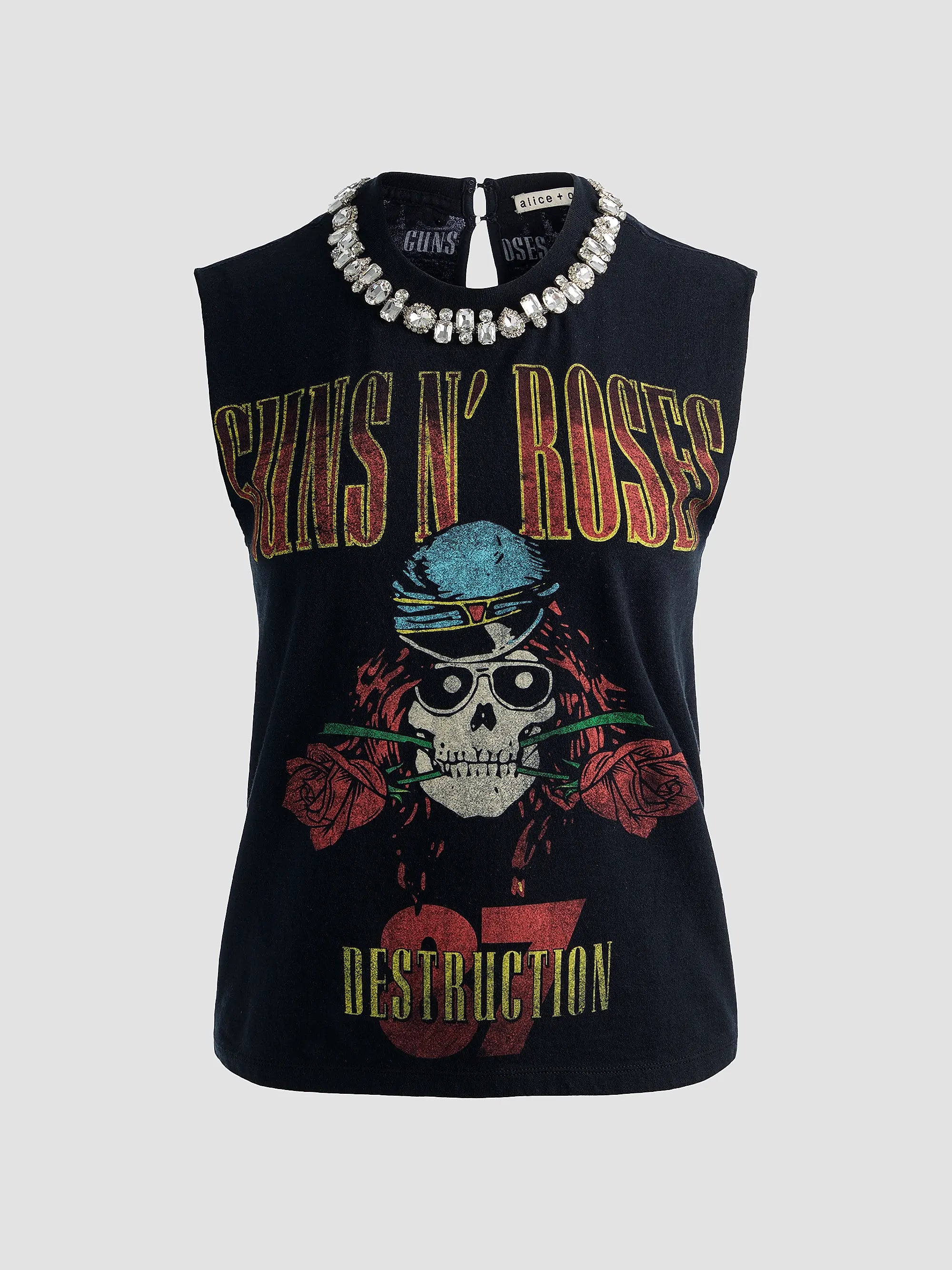 Micah Embellished Muscle Tee