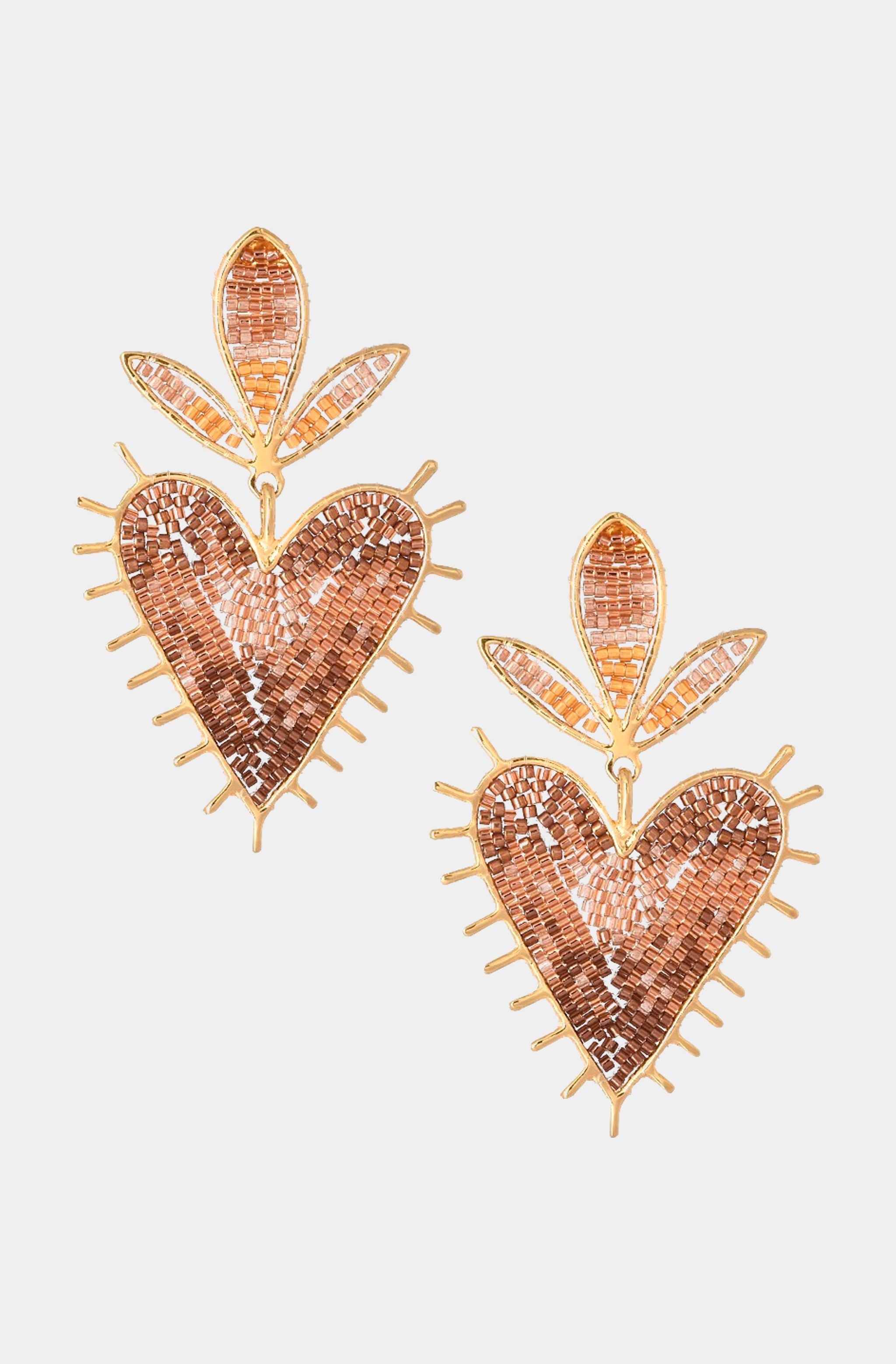Mystic Heart Earrings
