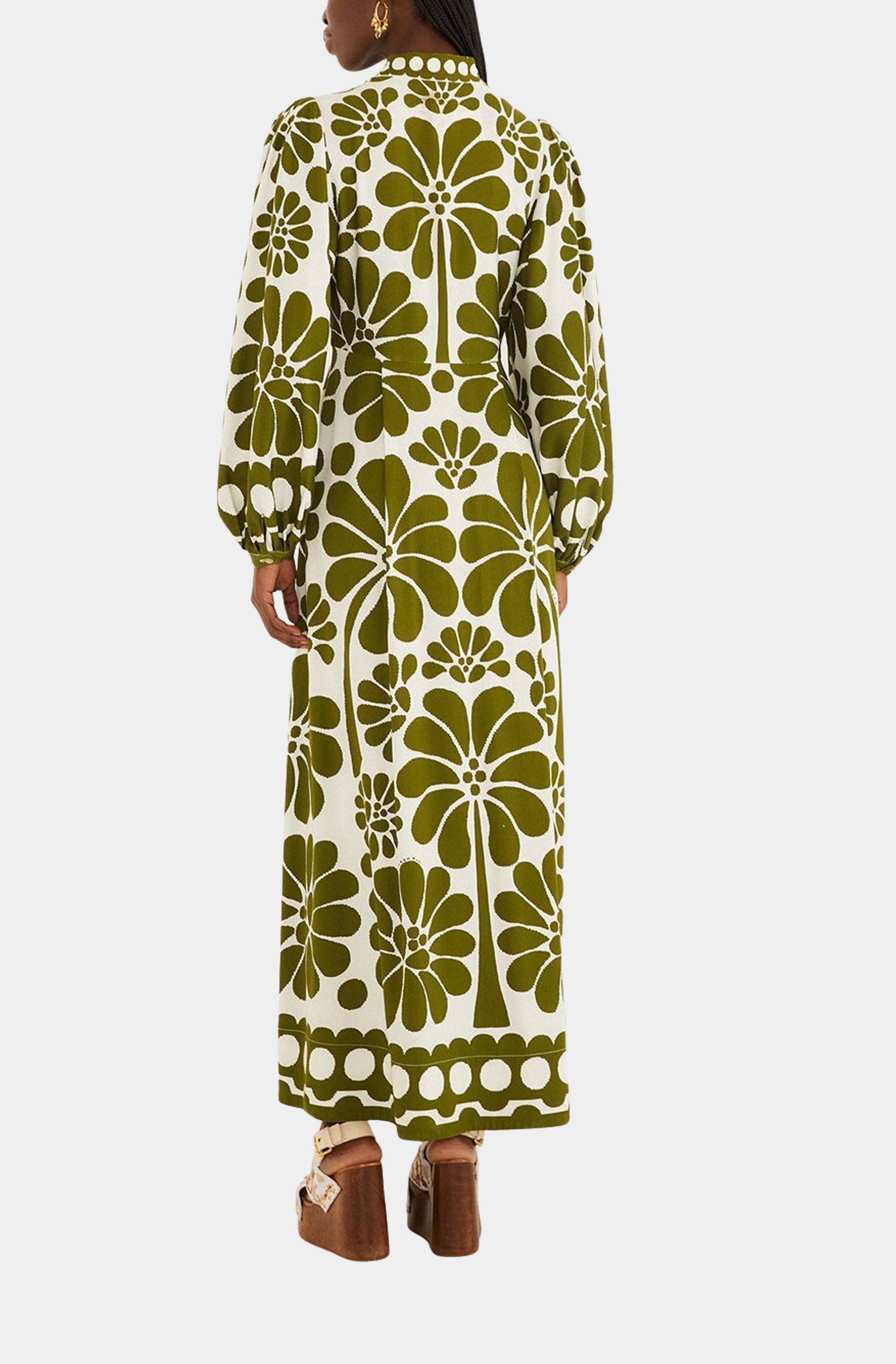 Palermo Green Maxi Dress