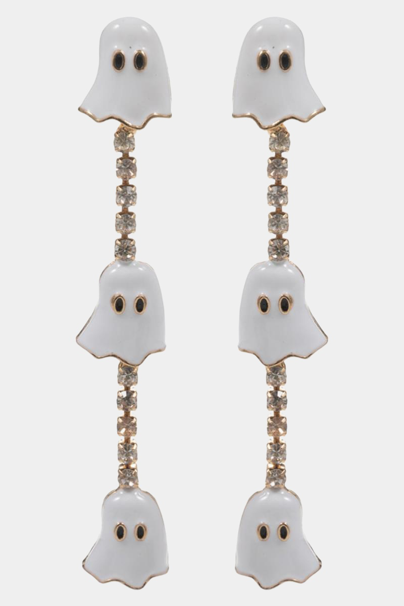 Hemline Fav C3E-2086 earrings on light gray background