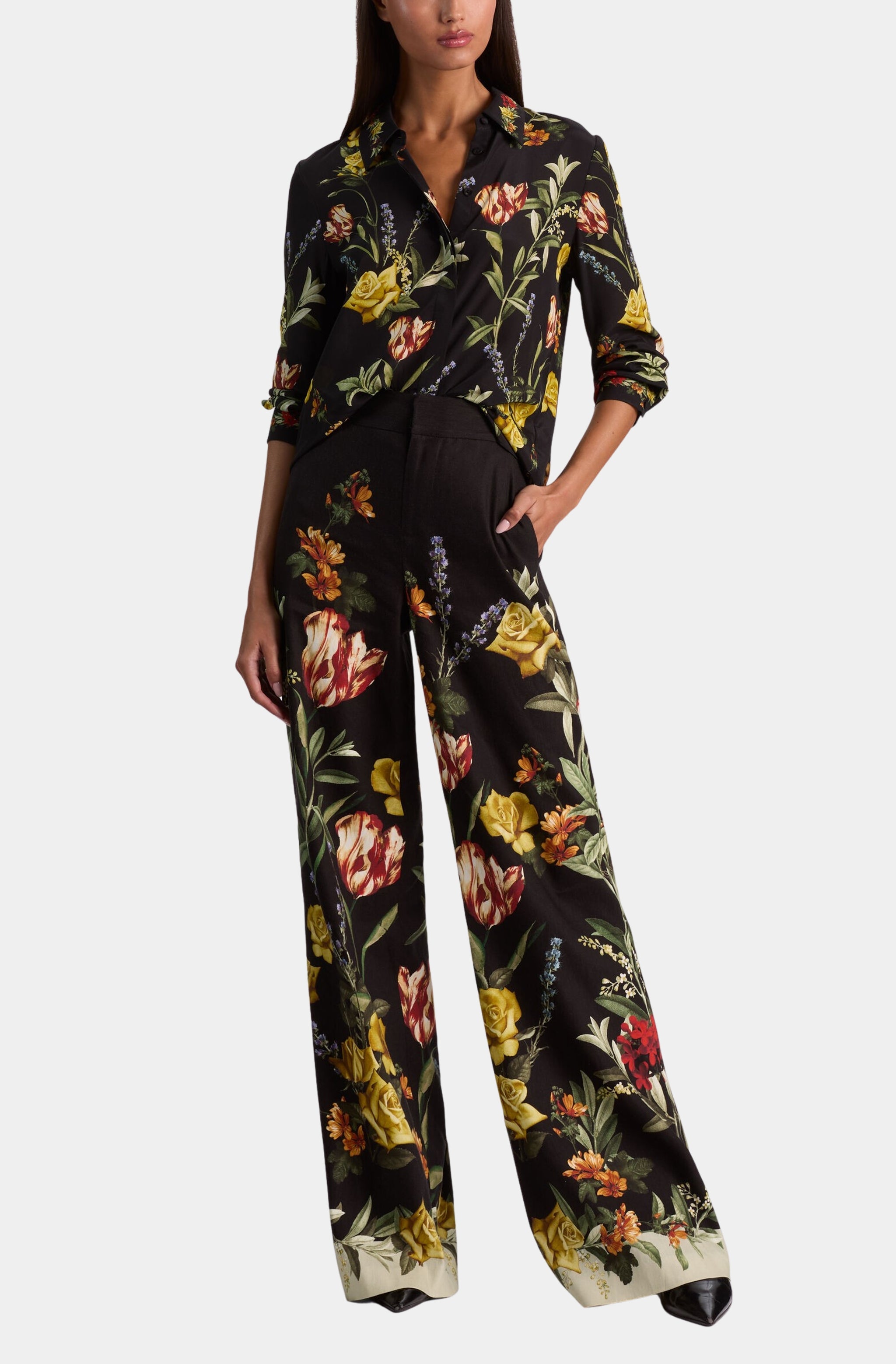 Dylan High Rise Wide Leg Pant
