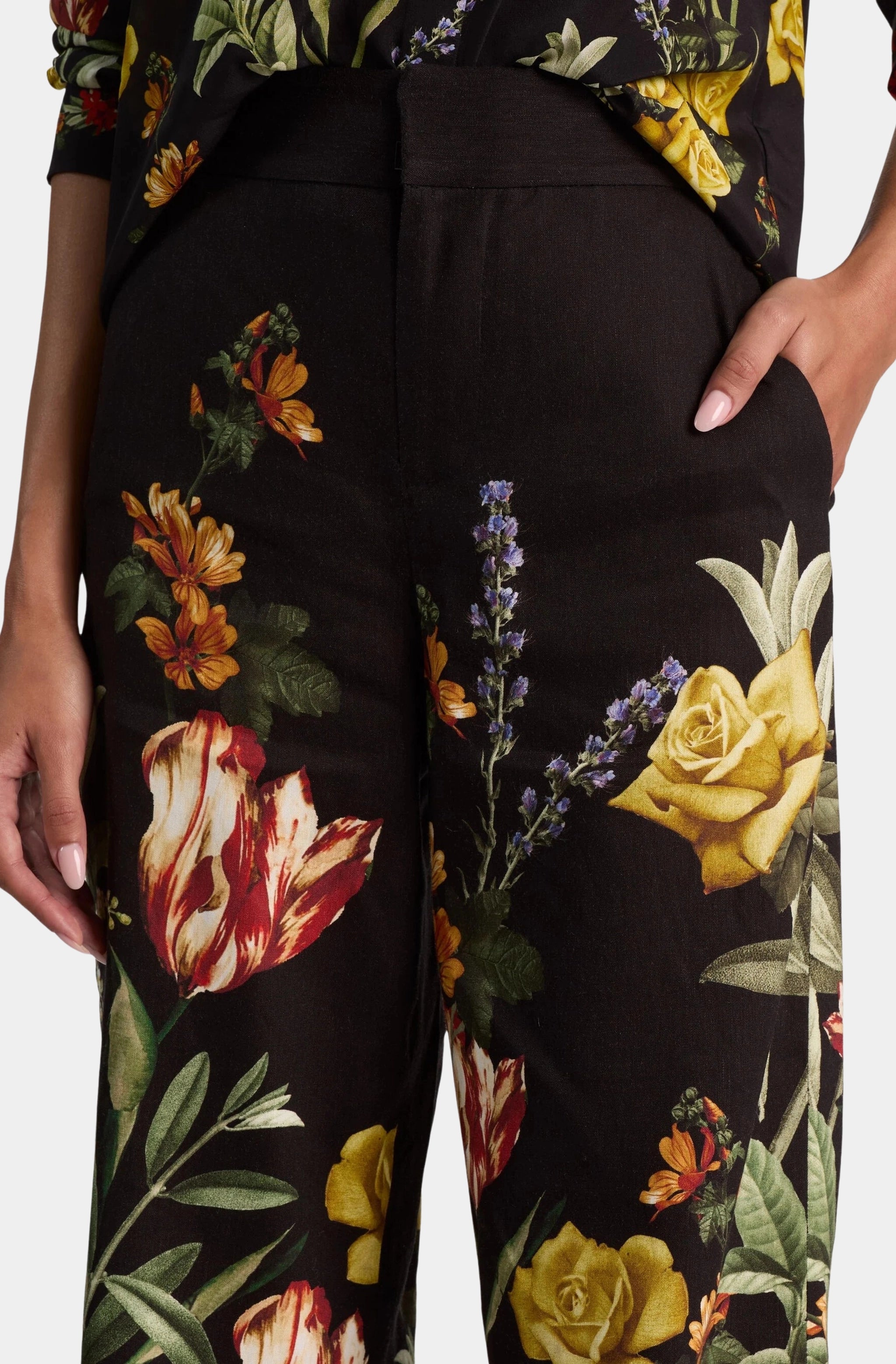 Dylan High Rise Wide Leg Pant