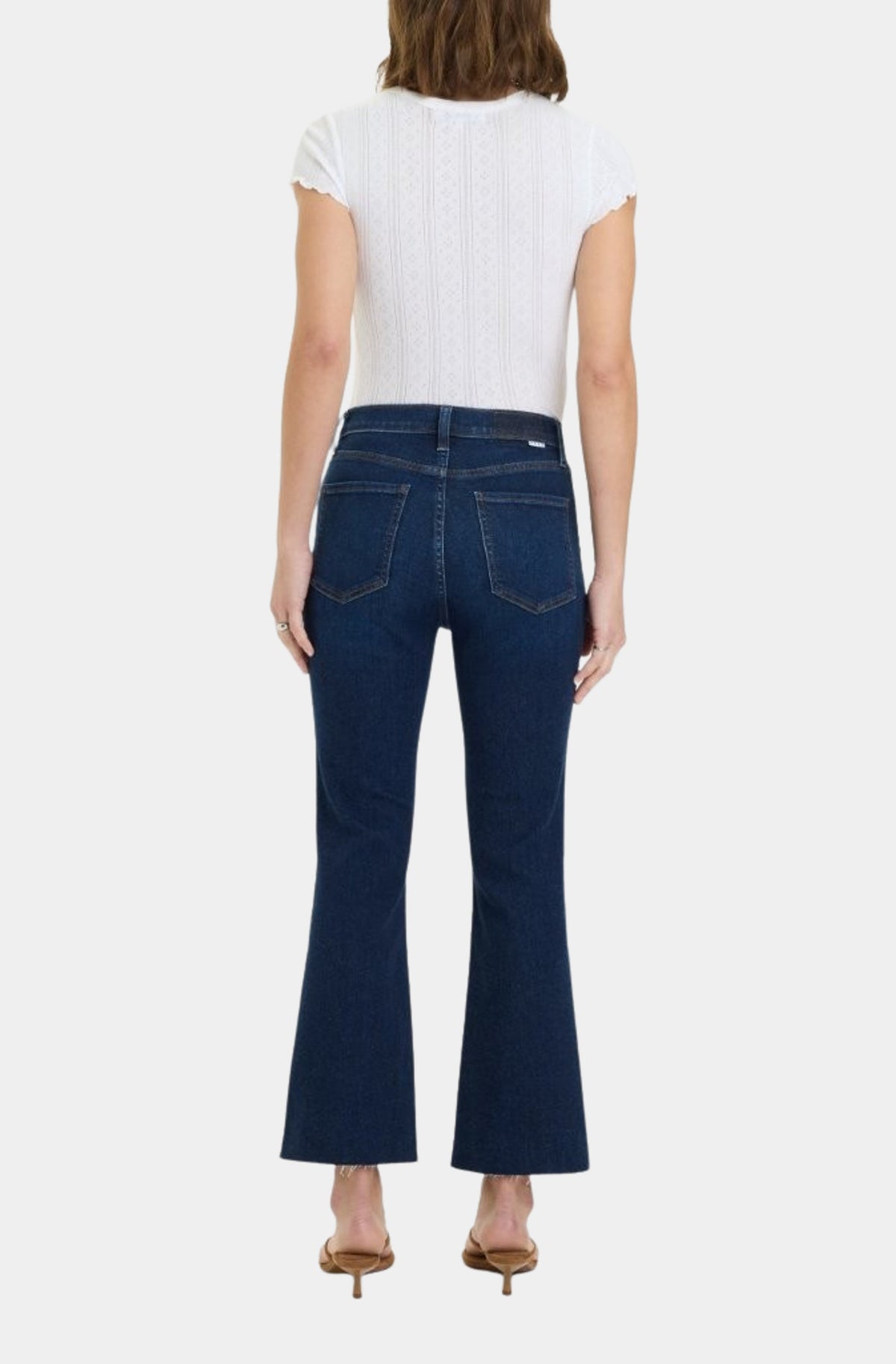 Shy Girl High Rise Crop Flare