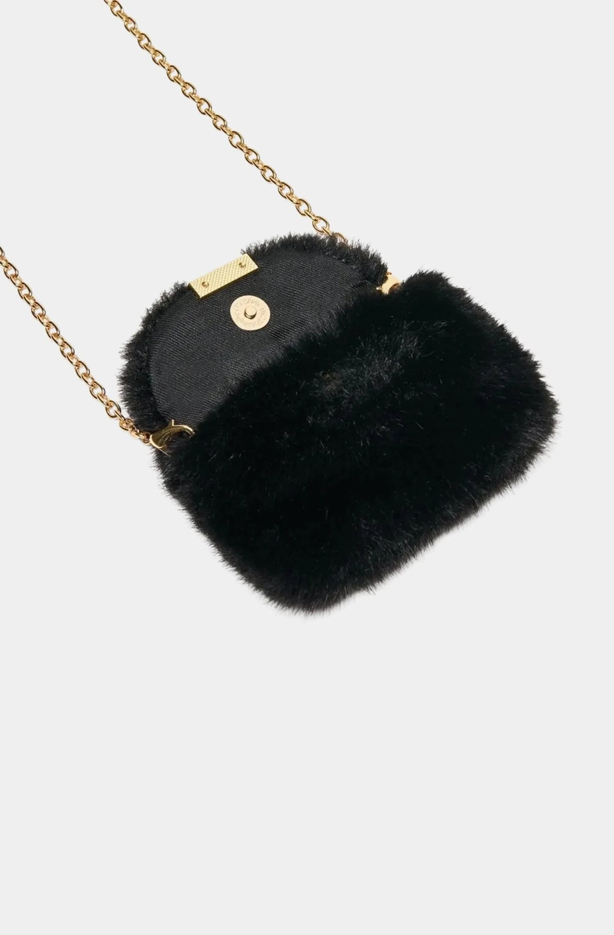 Brindi Fur Crossbody Wallet Bag