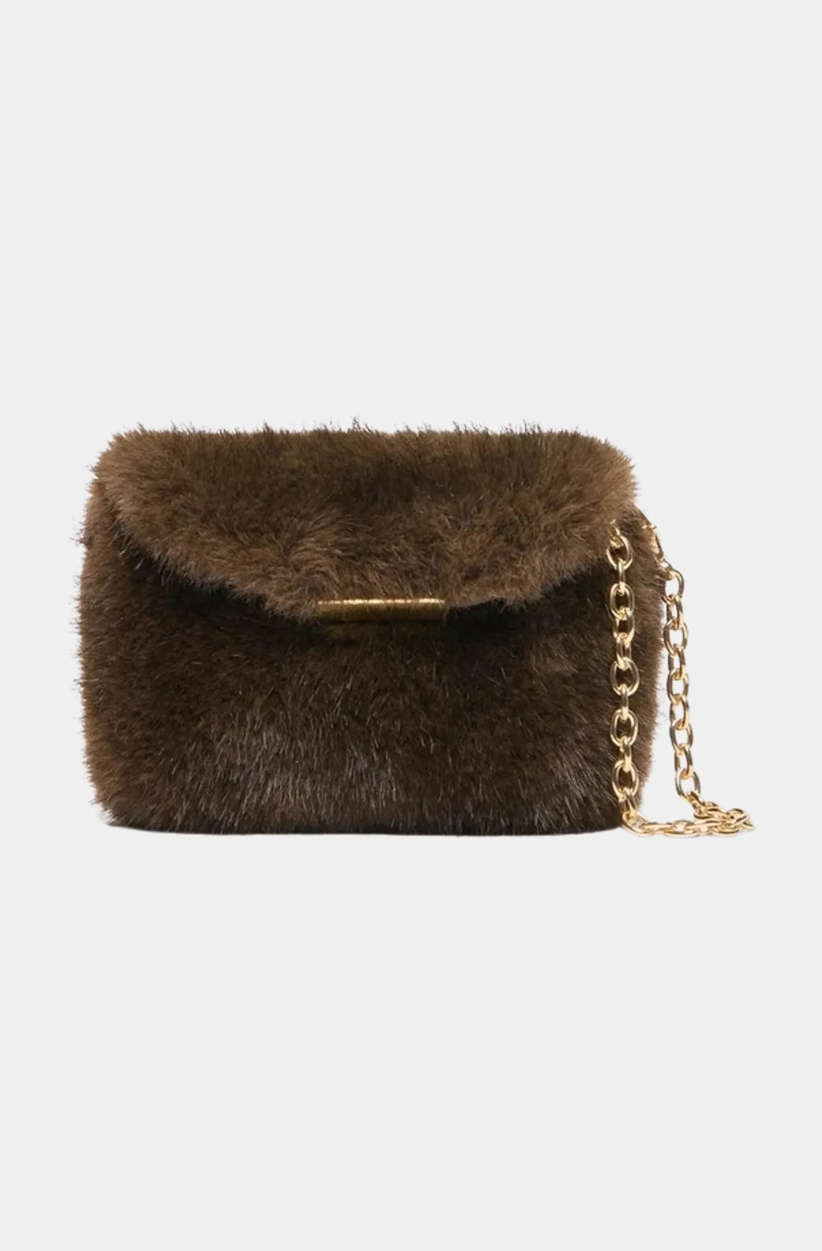Brindi Fur Crossbody Wallet Bag