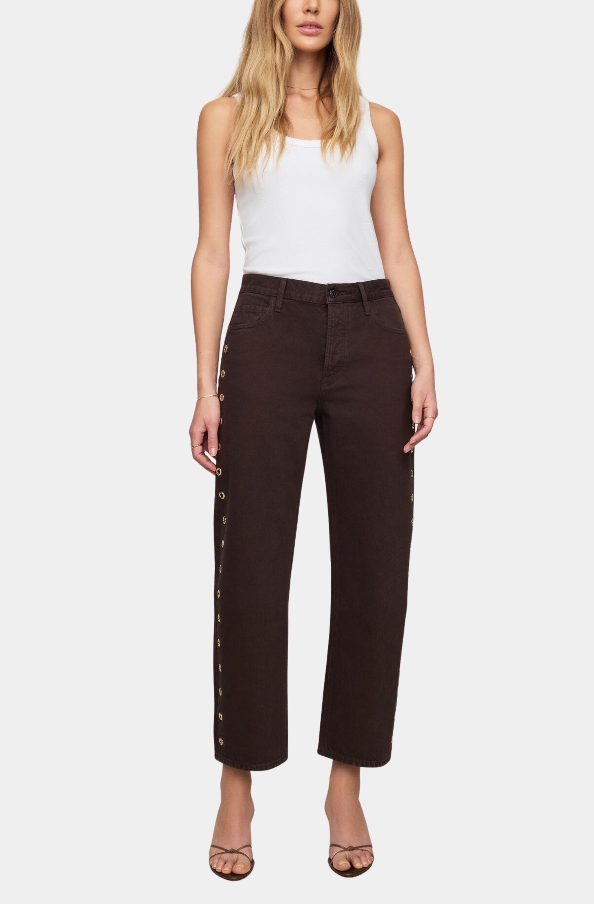 The Off Duty Bowed Ankle Pants