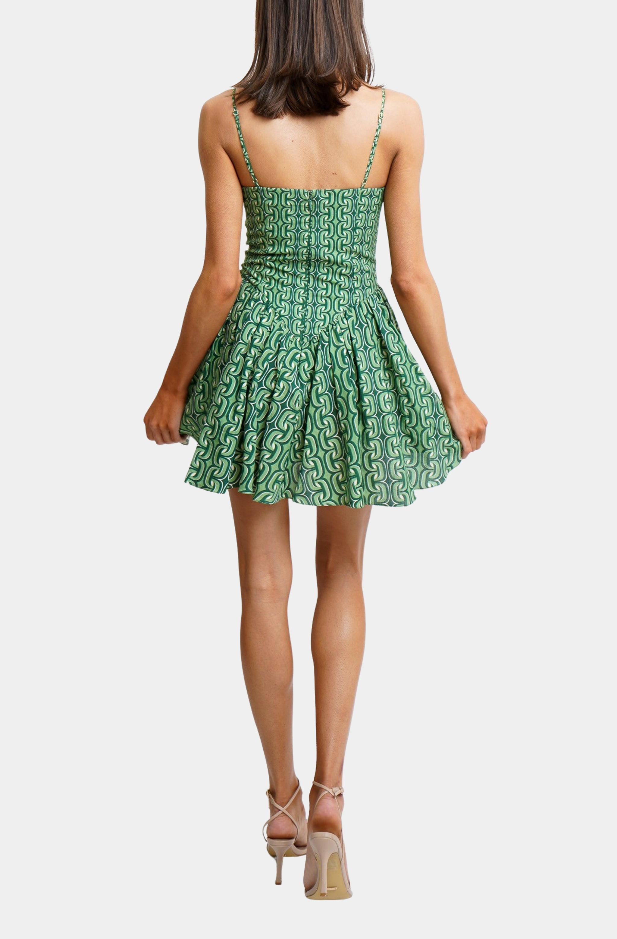 Hemline Exclusive Corset Mini Dress
