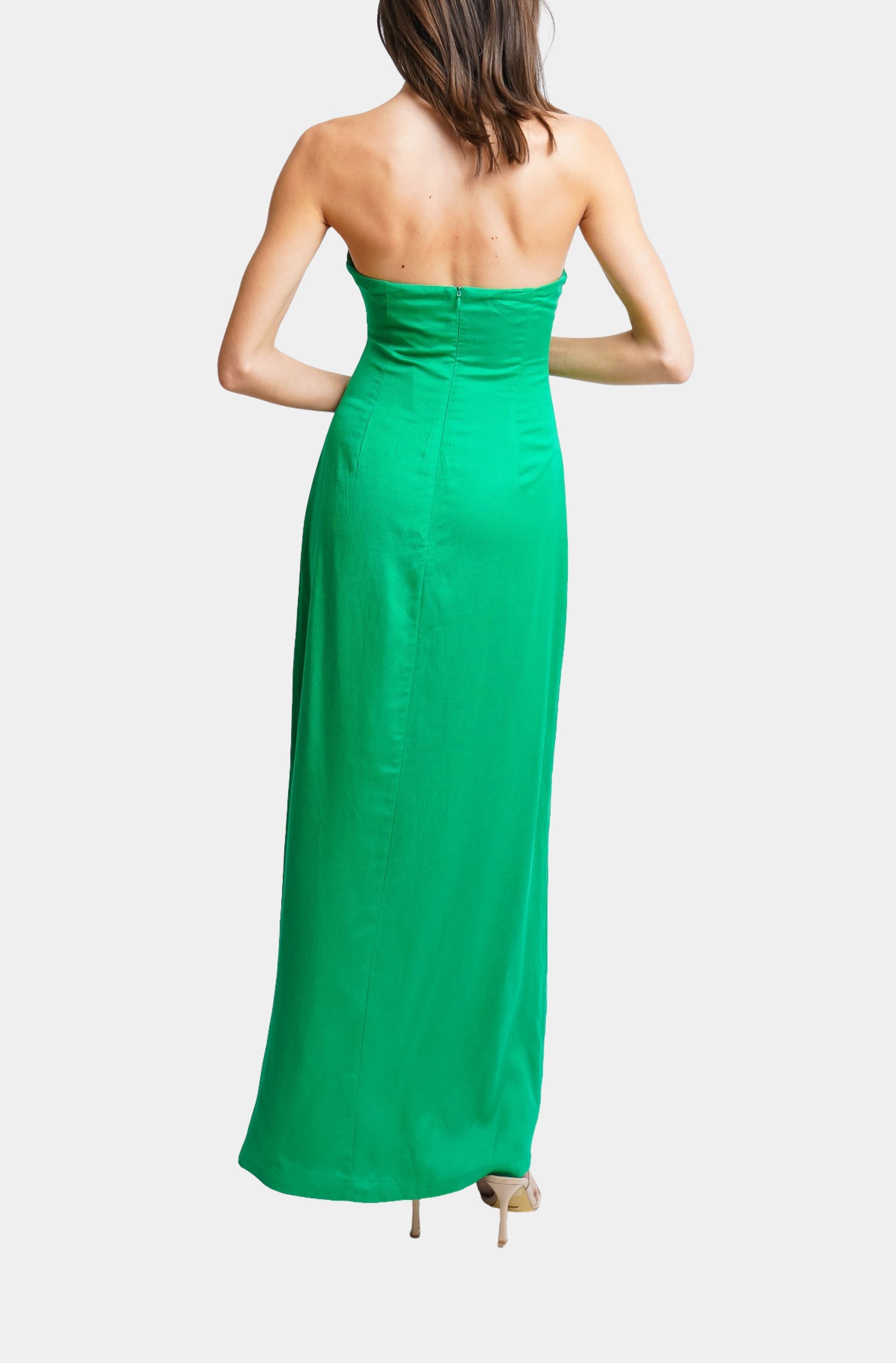 Martha Strapless Maxi Dress