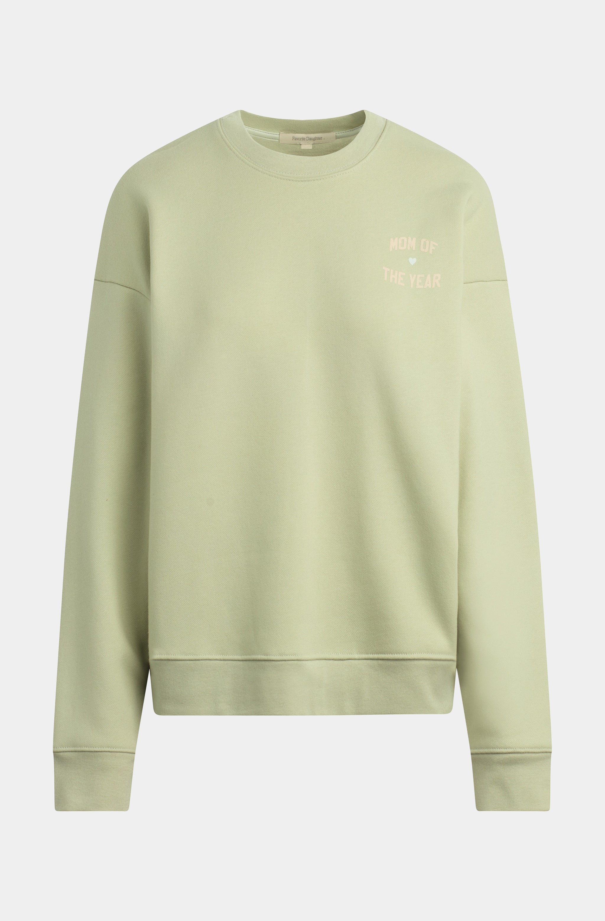 Mom Of The Year Chest Logo Sweatshirt