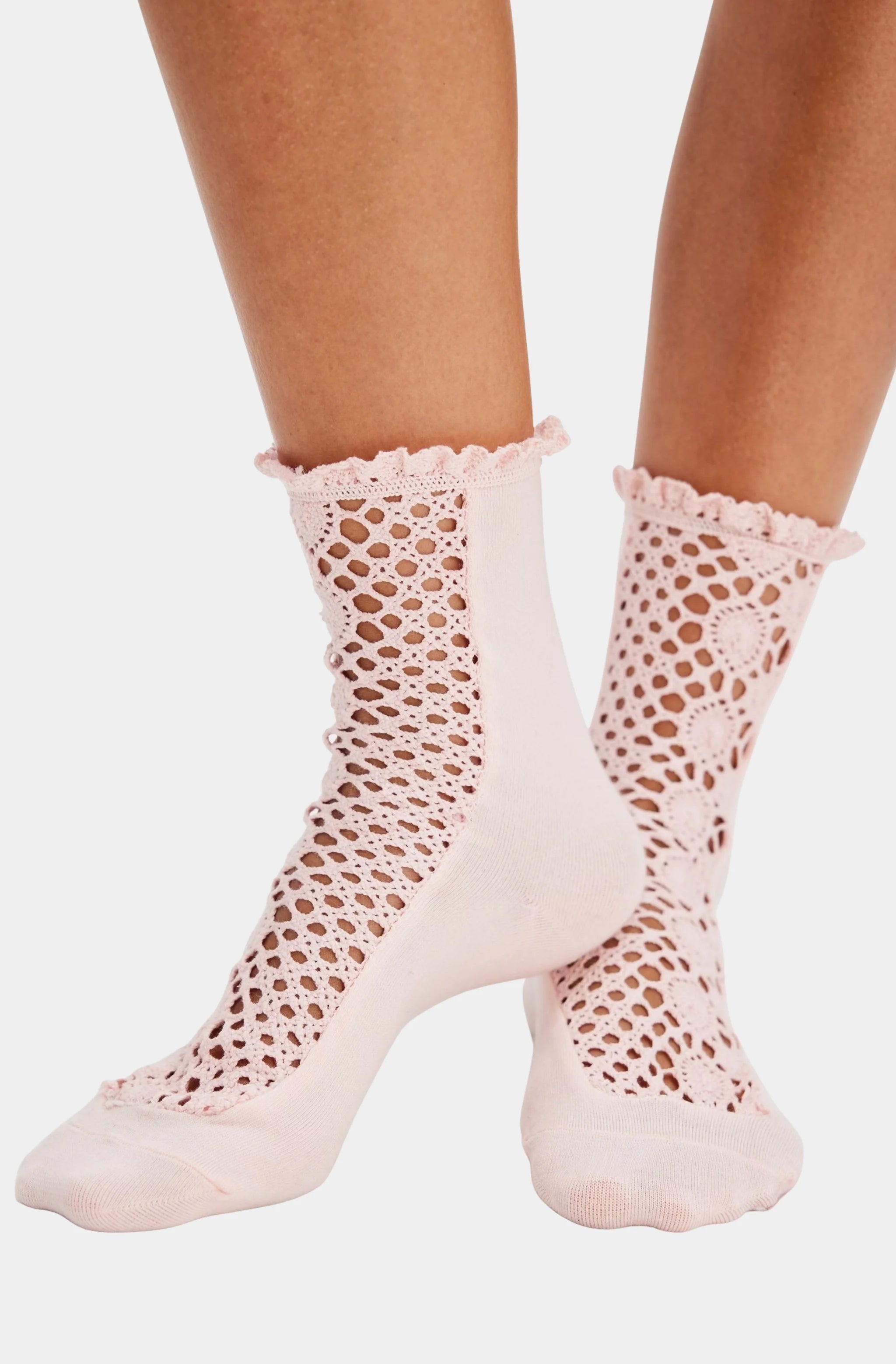 Rubies Crochet Socks