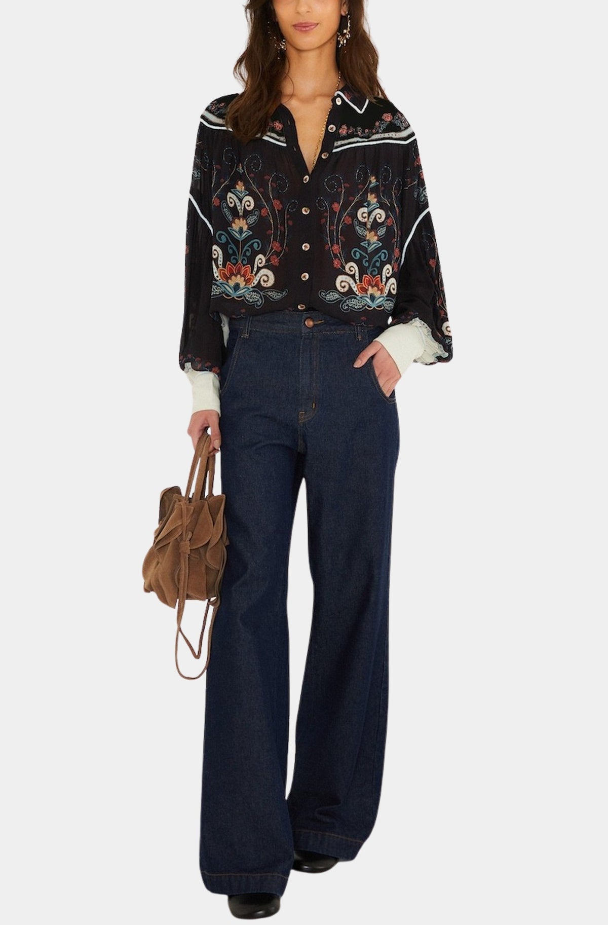 Nikita Winter Black Blouse