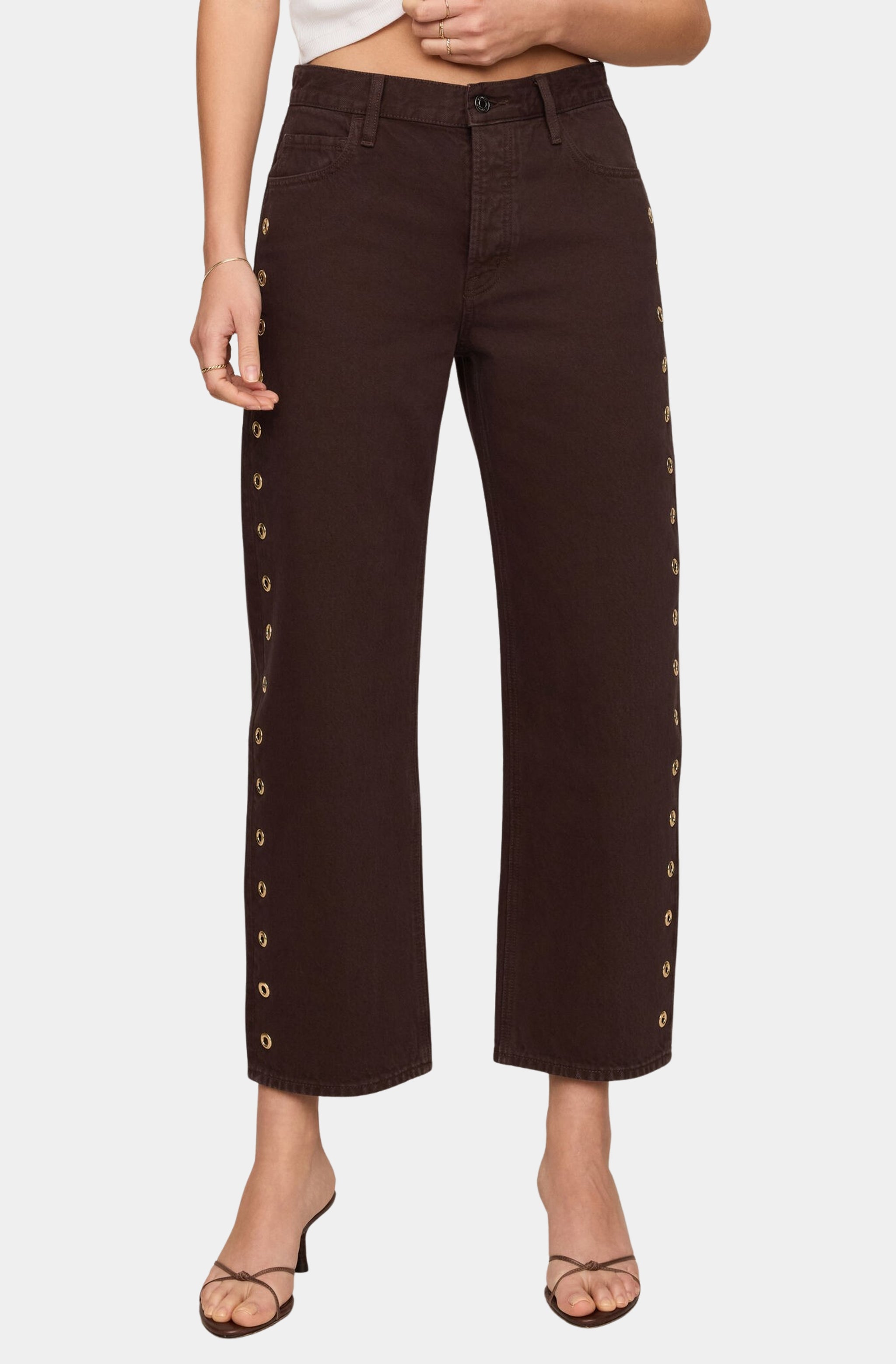 The Off Duty Bowed Ankle Pants