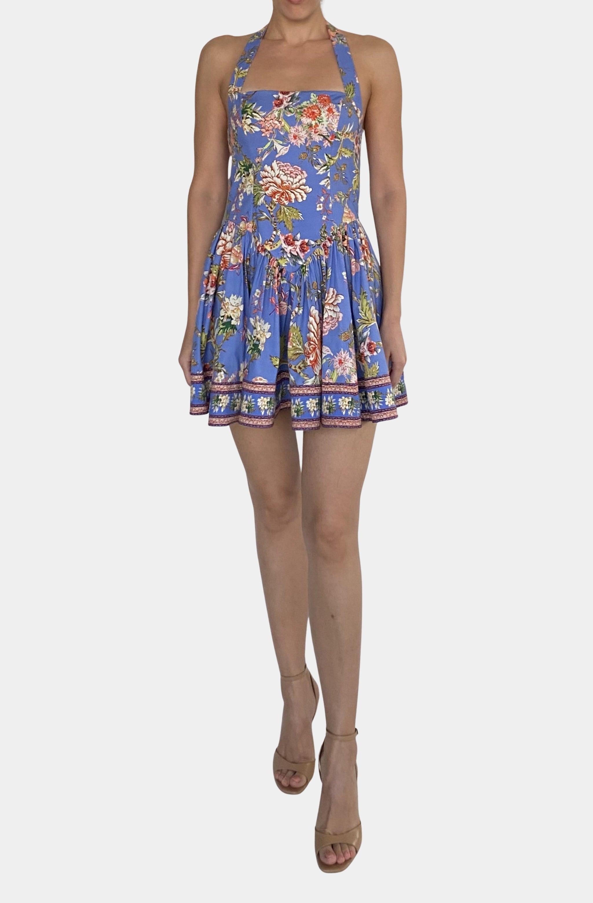 Corsetted Mini Dress