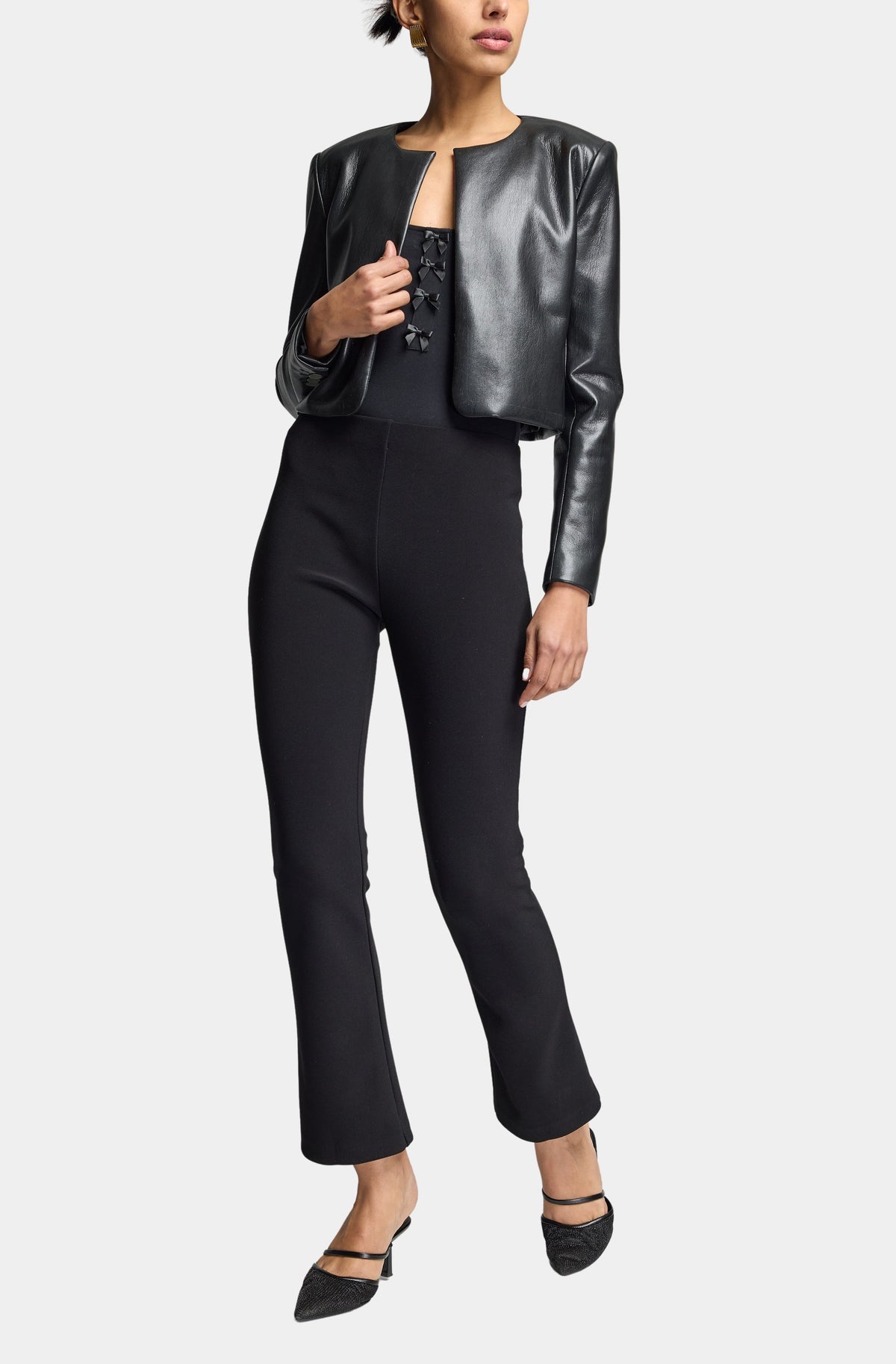 Lindy Vegan Leather Jacket