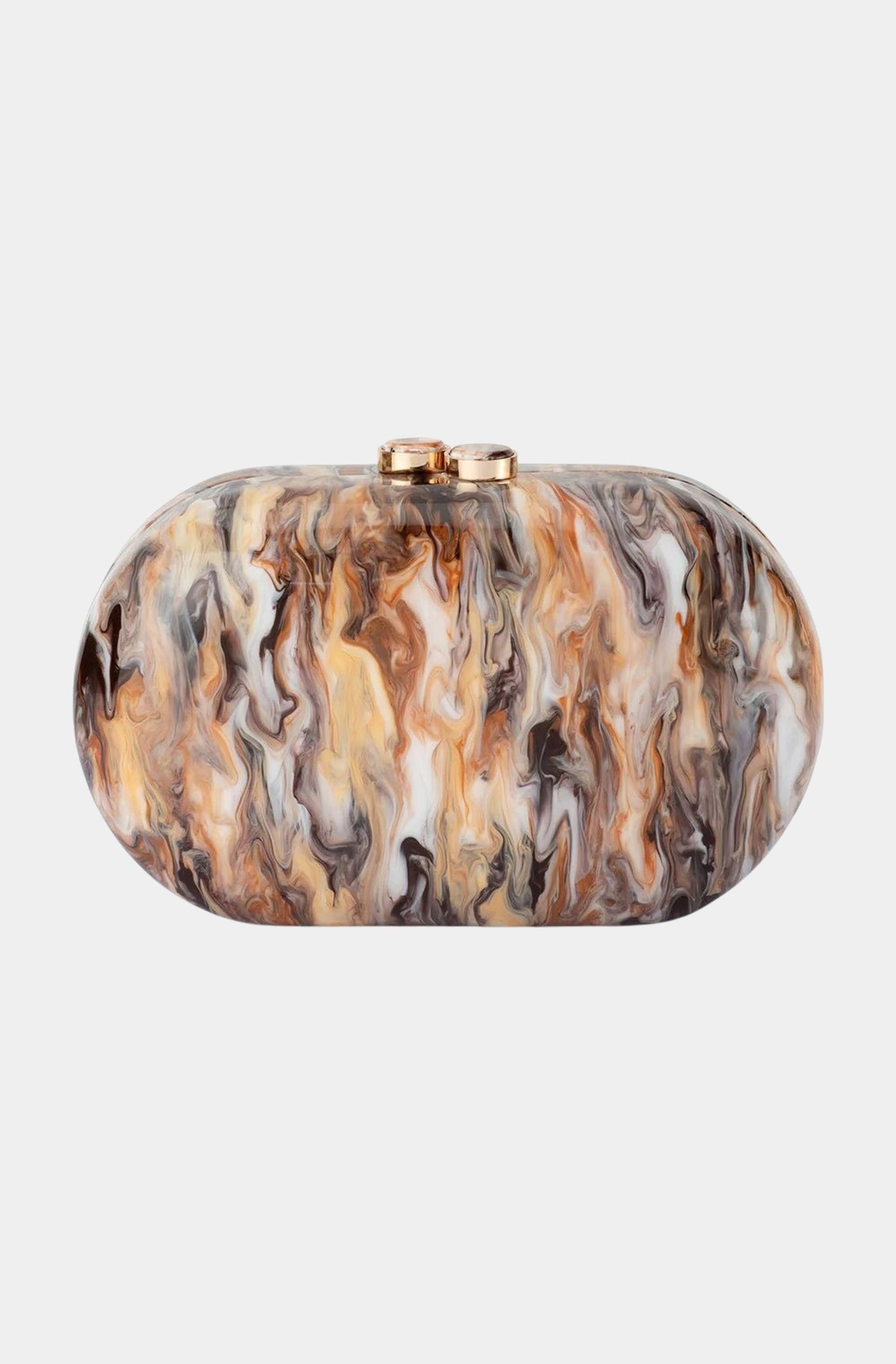 Maeve Marble Clutch