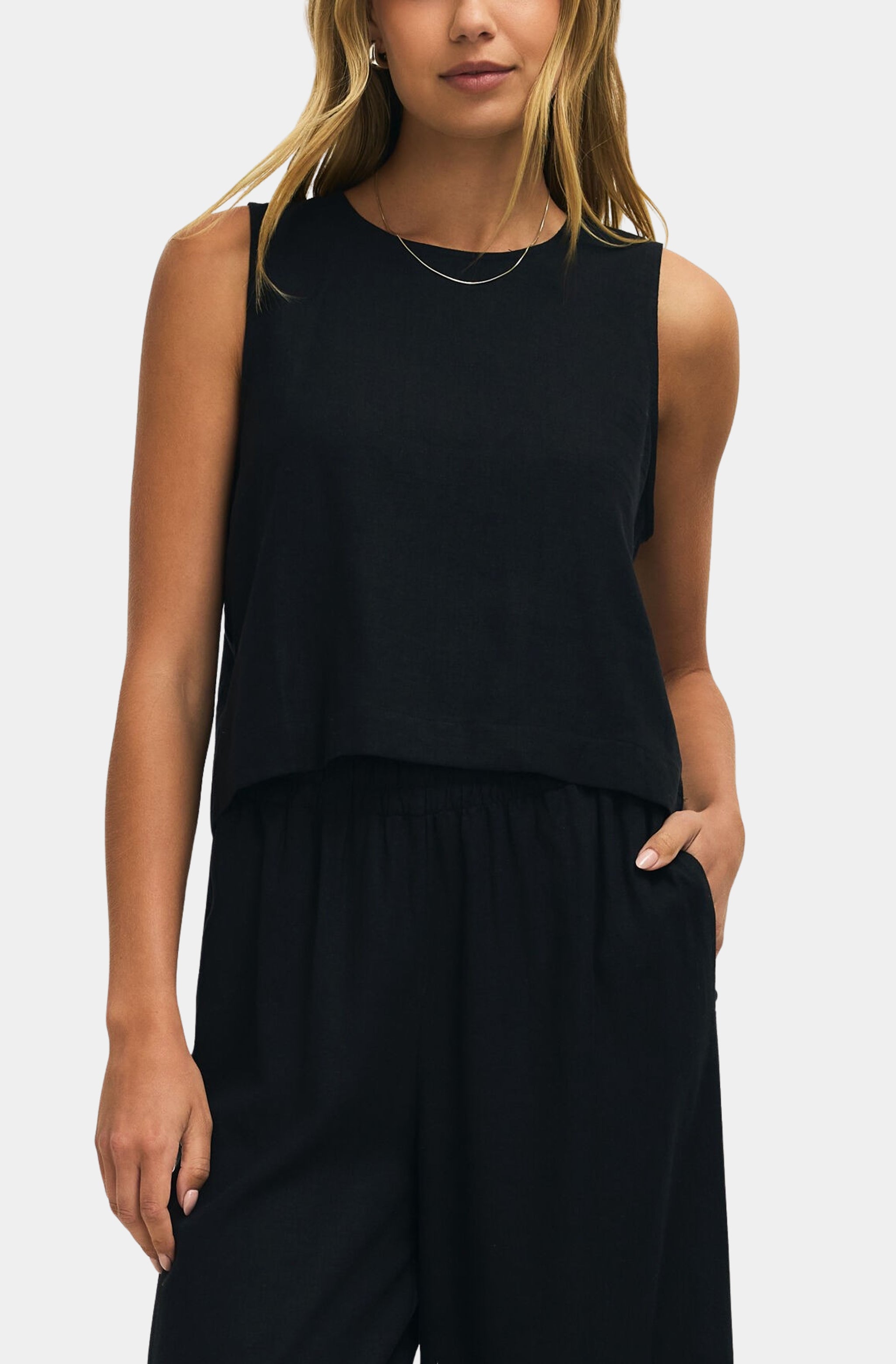 Sloane Linen Top