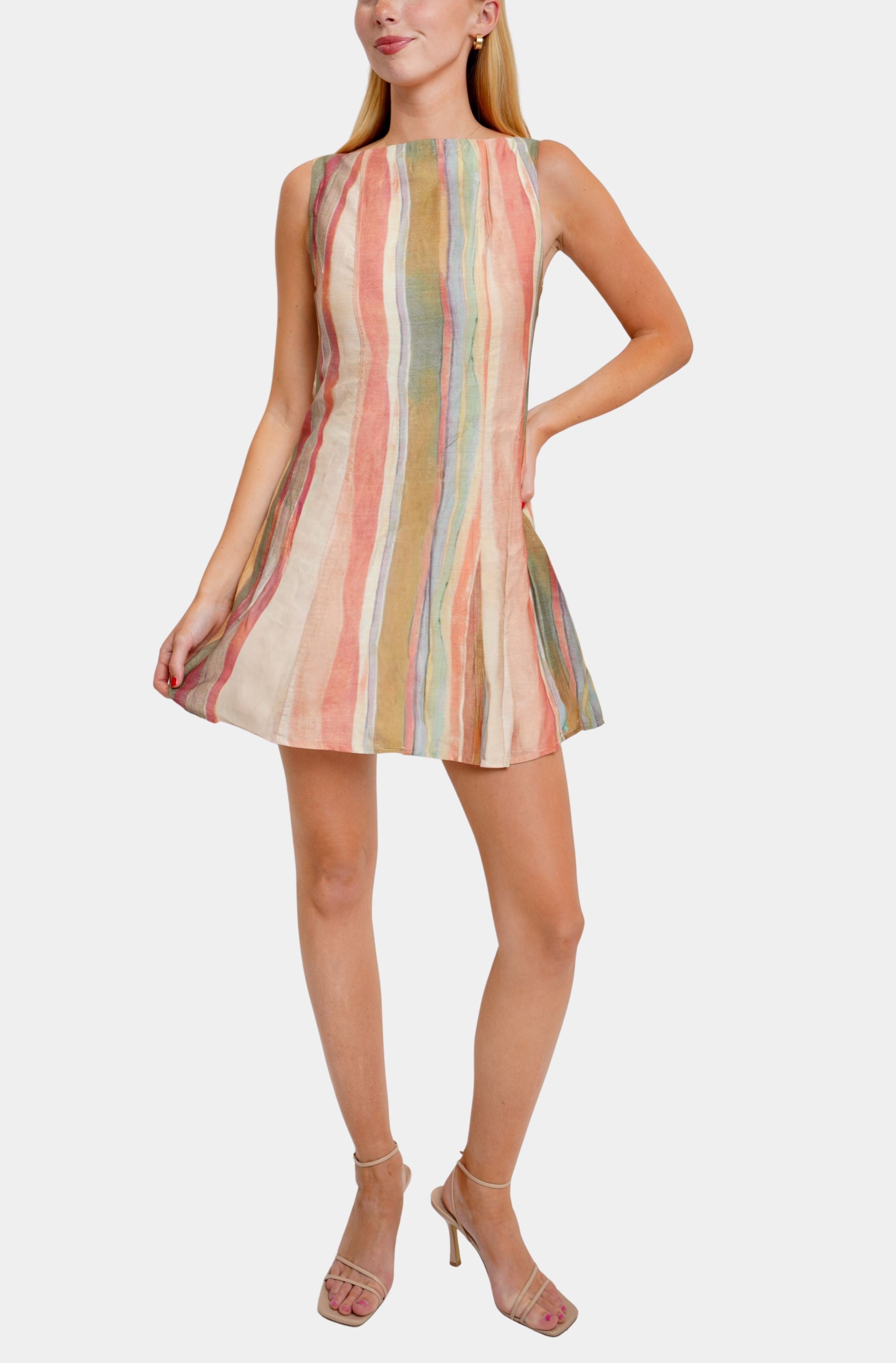 Zala Sleeveless Mini Dress