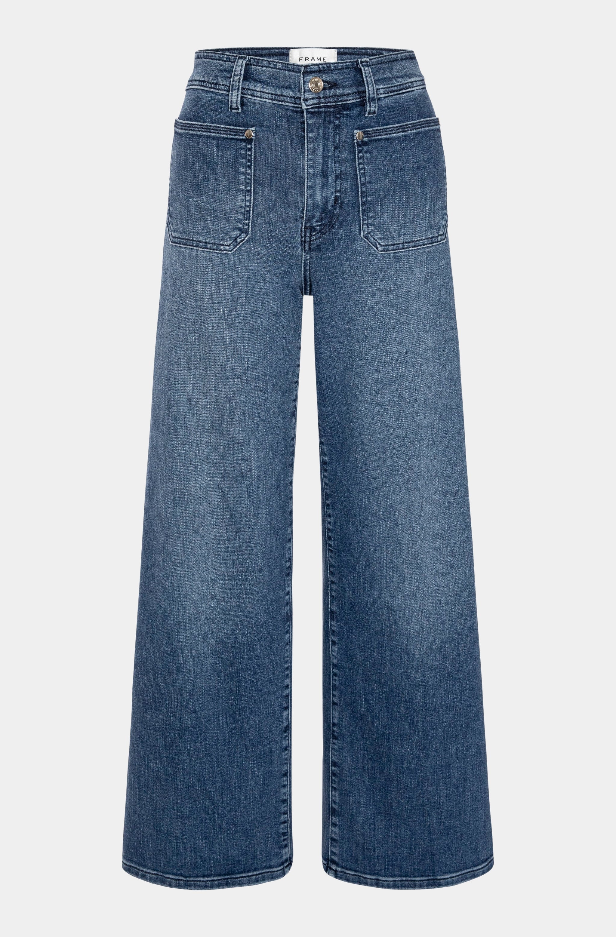 Le Slim Palazzo Crop Harbor Pocket