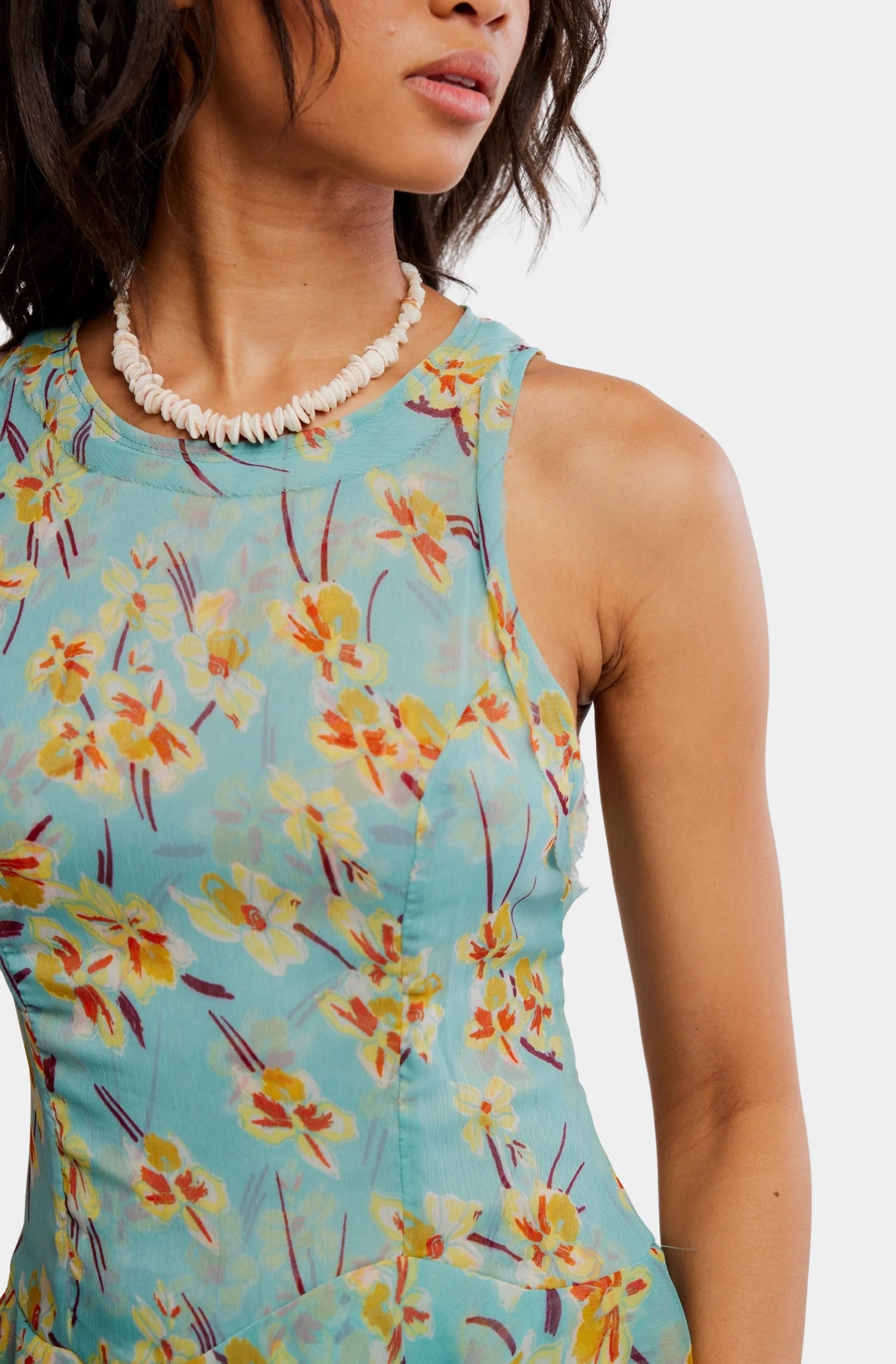 Raven Printed Mini Dress