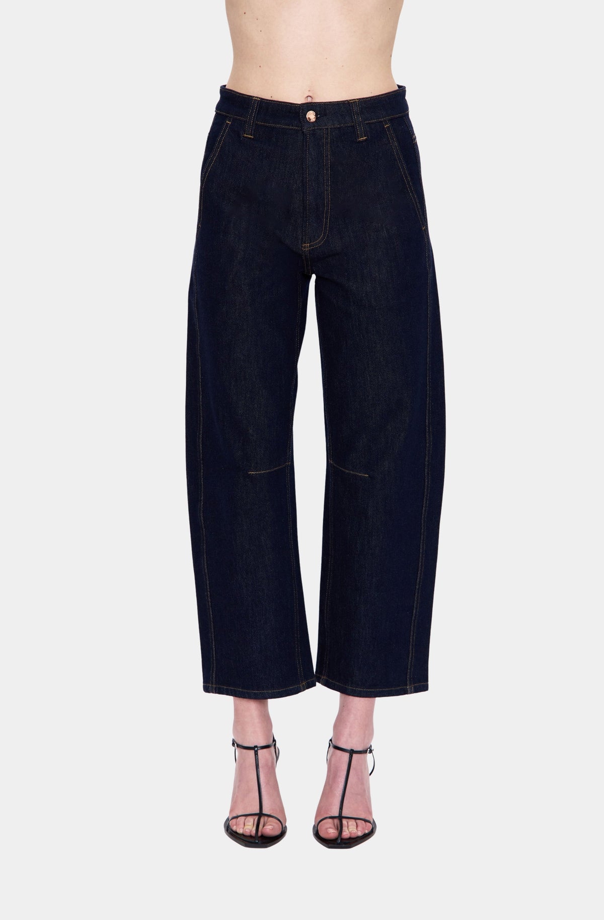 Beau Seamed Crescent Jean