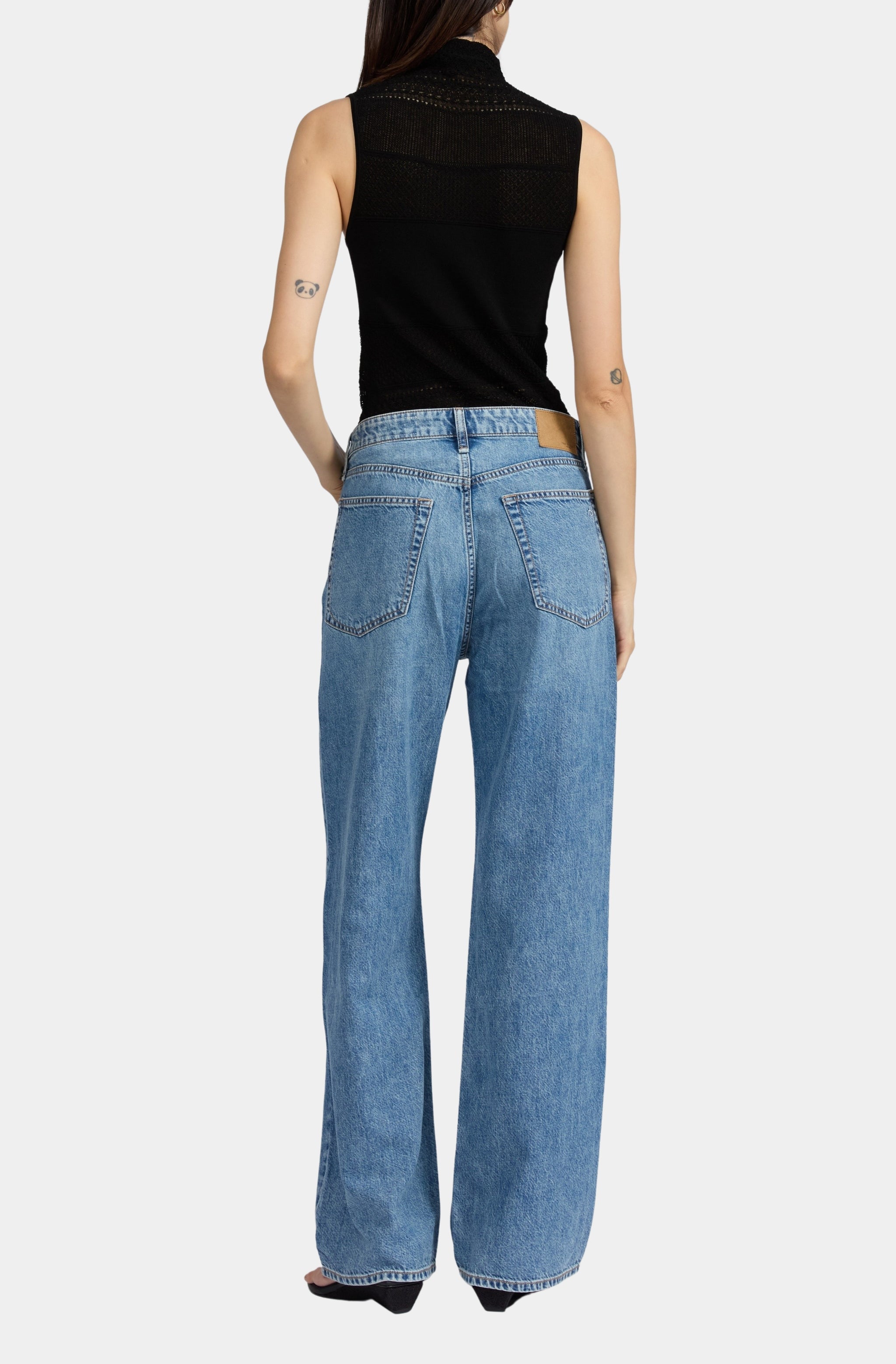 Featherweight Logan Wide-Leg Jean