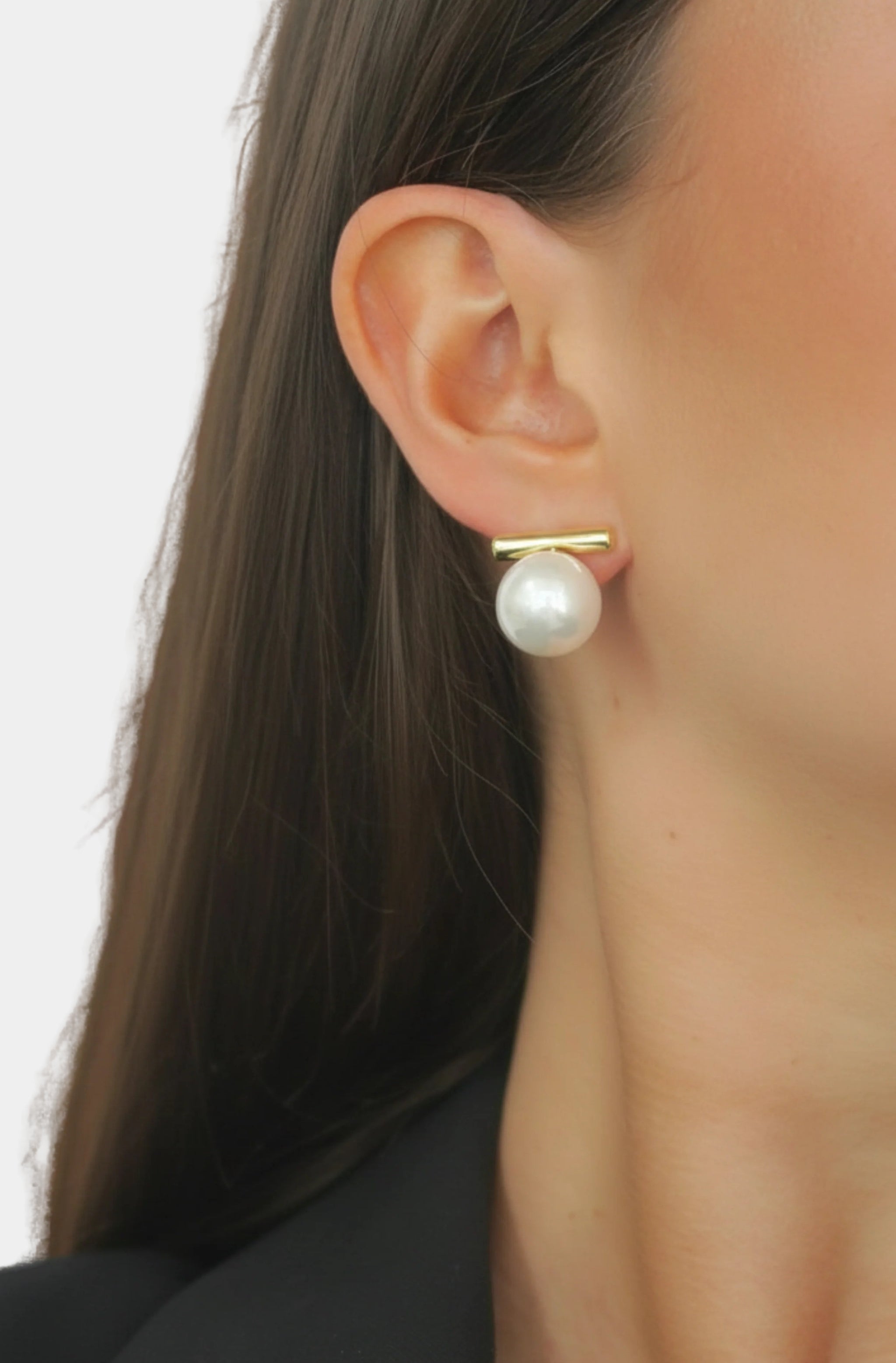 Set the Bar Pearl Studs