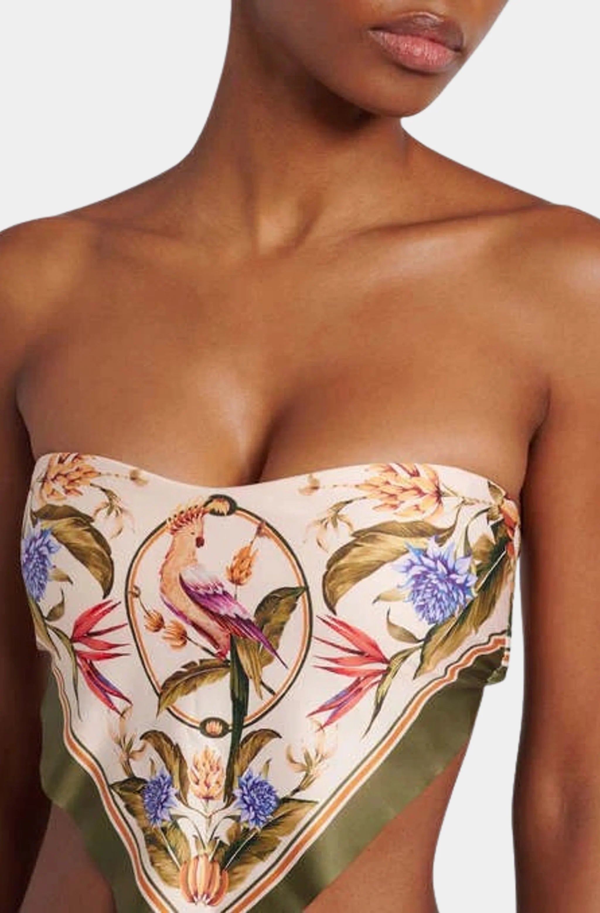 Strilitzia Light Blush Cropped Bikini Top