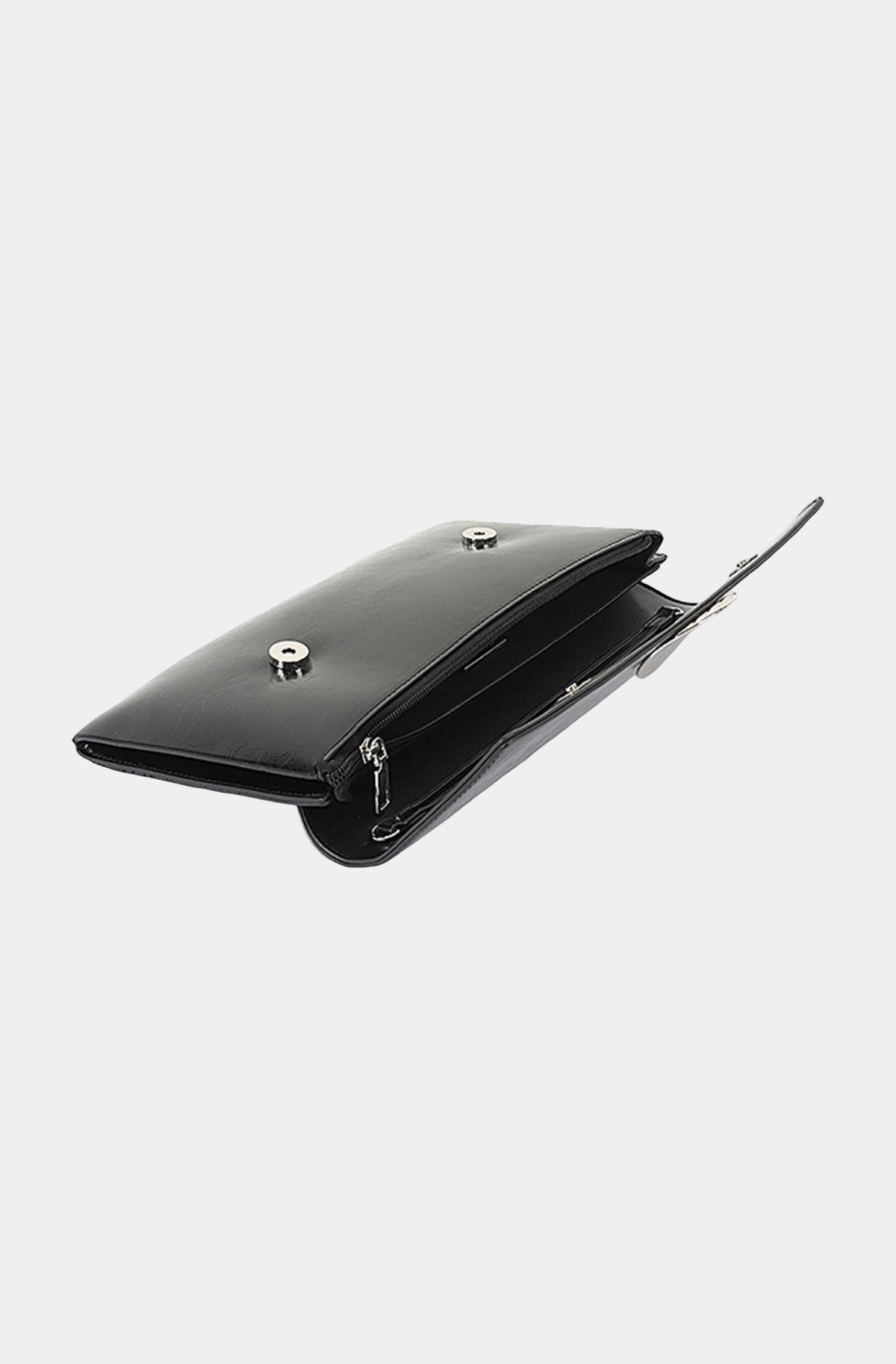 Solenne Clutch — Black detail