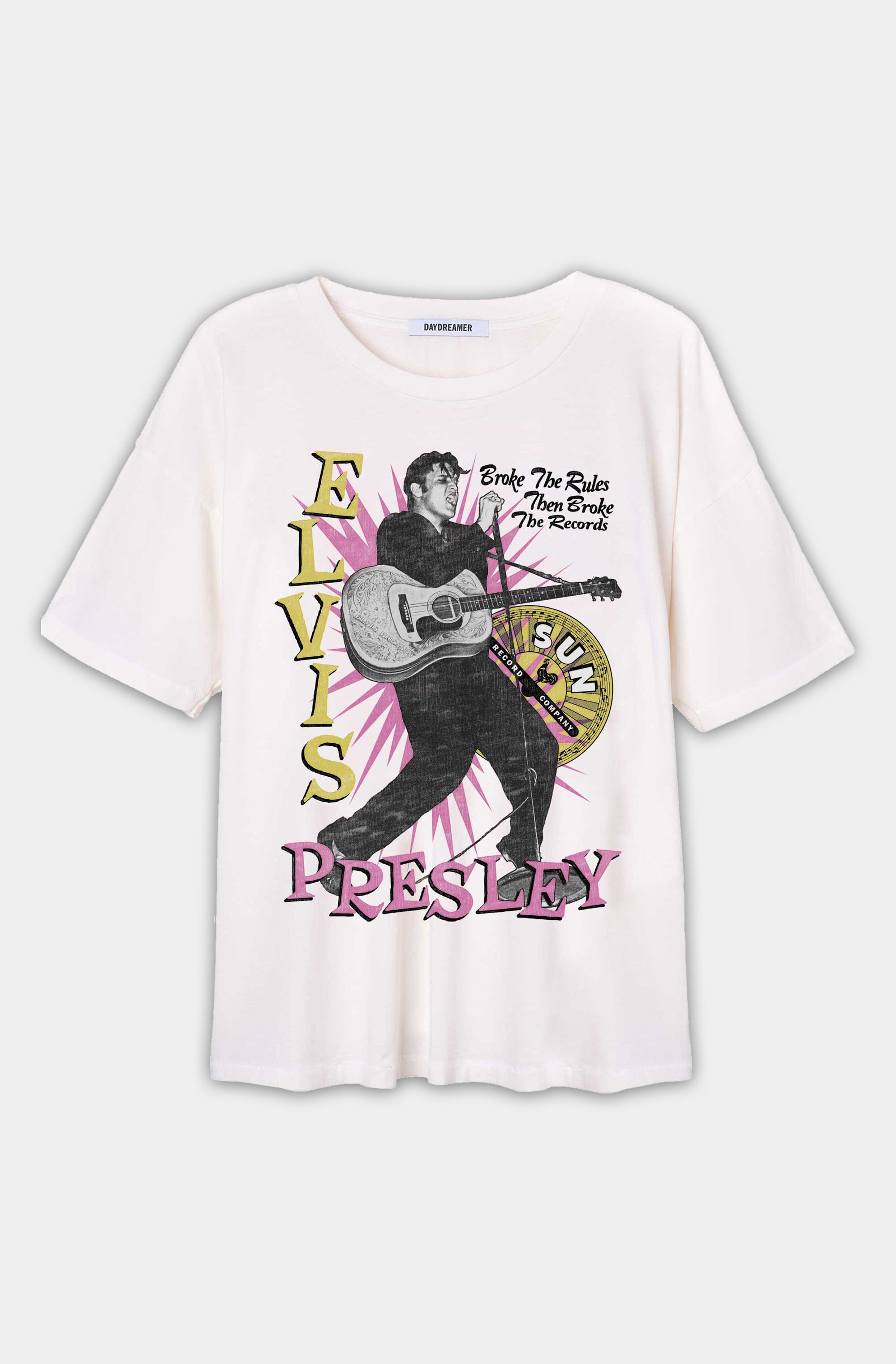 Sun Records x Elvis Broke The Rules Merch Tee